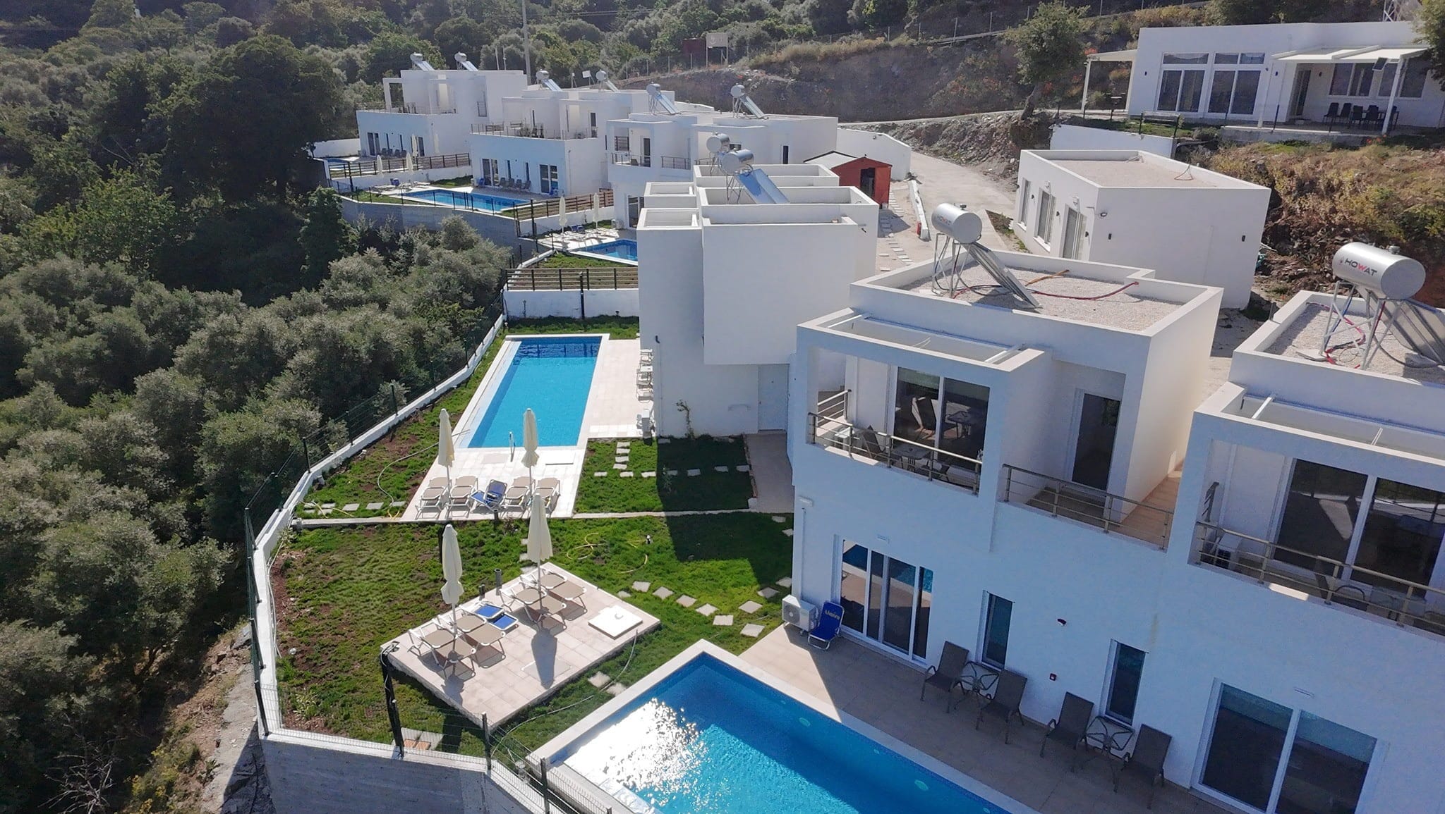 Aerial photo of the property