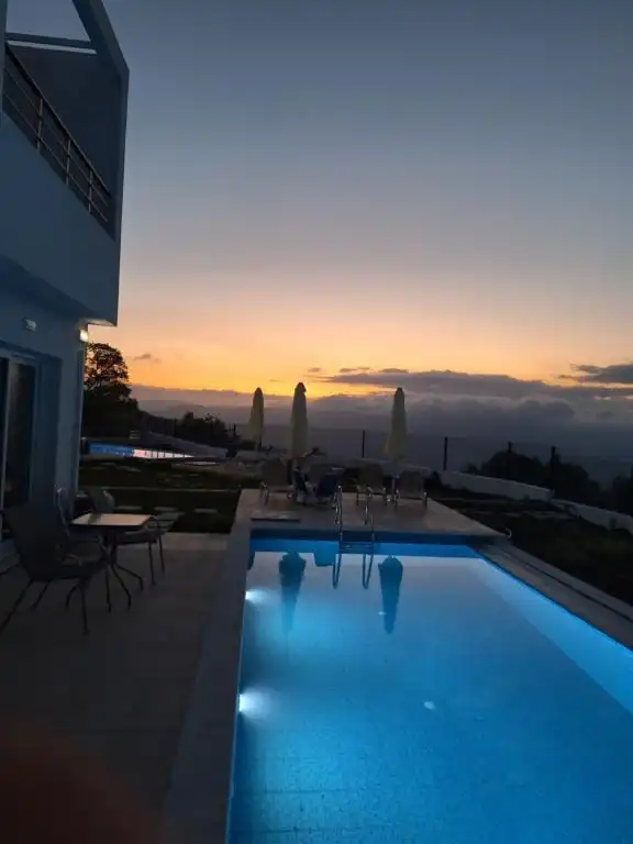 Pool view at afternoon