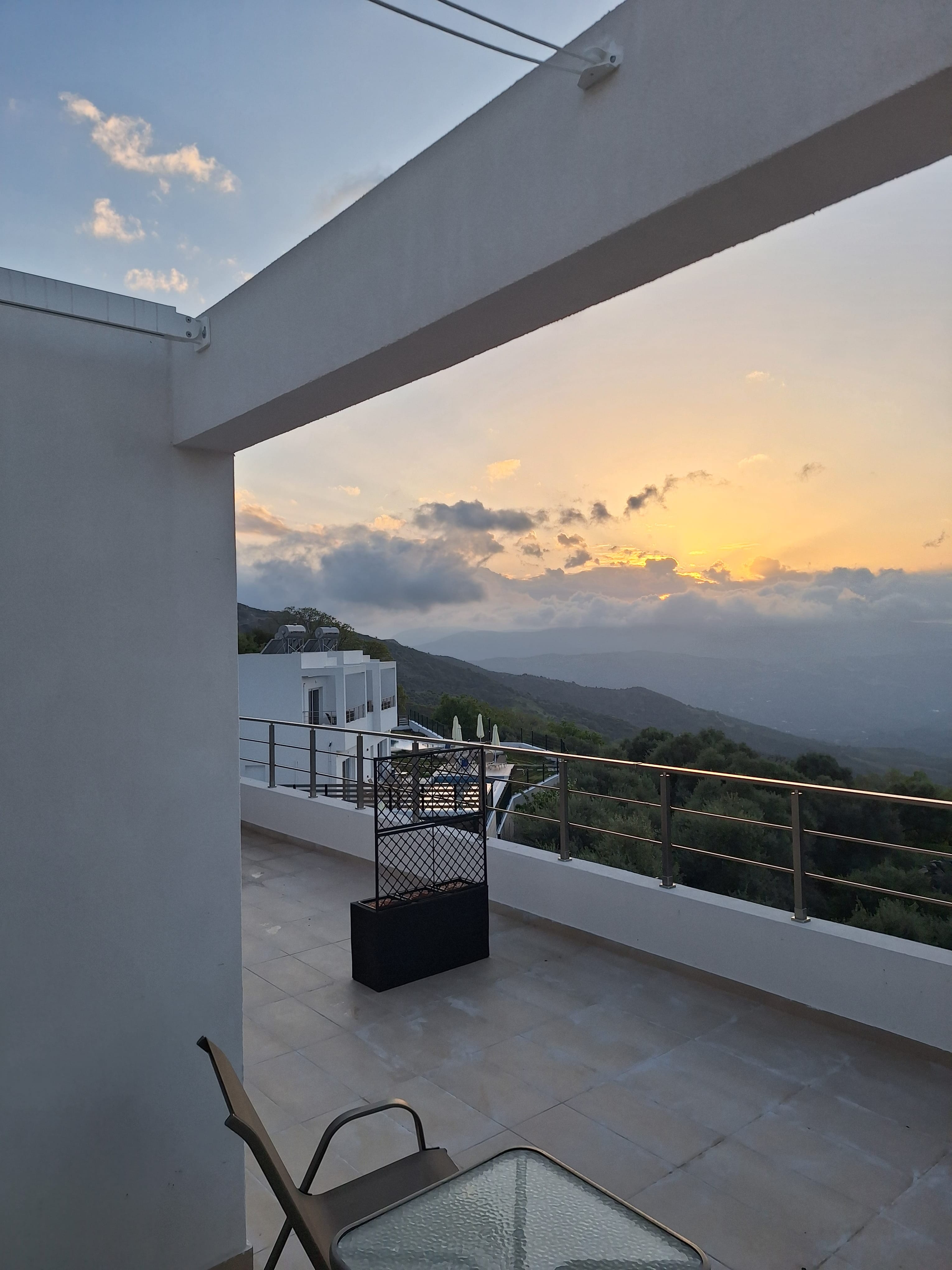 View from the two bedroom family room balcony